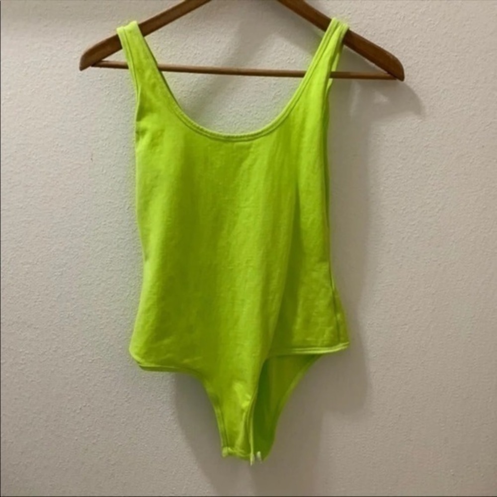 NWT Bright Green Body Suit